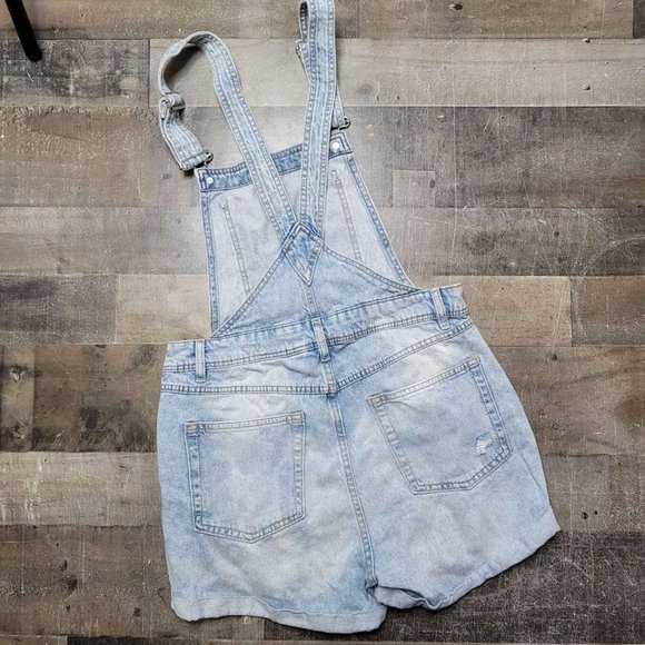 H&M division distressed overalls size 6 - Picture 3 of 4